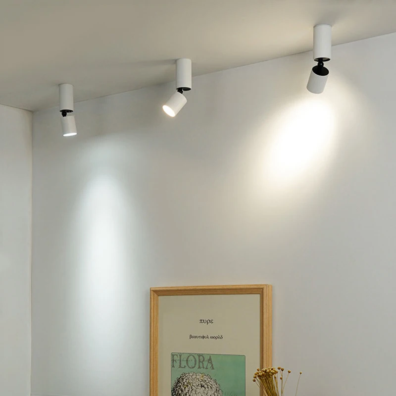 Modern Rotatable LED Ceiling Light 3W/5W/7W LED Surface Mounted Ceiling Lamp For Livingroom Diningroom Bar Shop AC85-265V