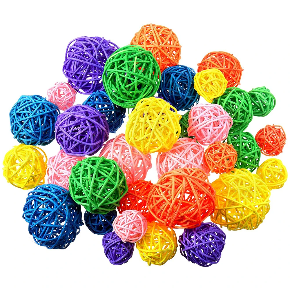 5/10PCs Artificial Flowers Takraw Stars Love Wooden Hanging Home Decor Christmas Party Wedding Decoration DIY Wreath Accessories