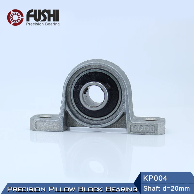 KP004 Bearing 20 mm Shaft Diameter ( 2 PCS ) KP Zinc Alloy Pillow Block KP 004 Bearings KP004