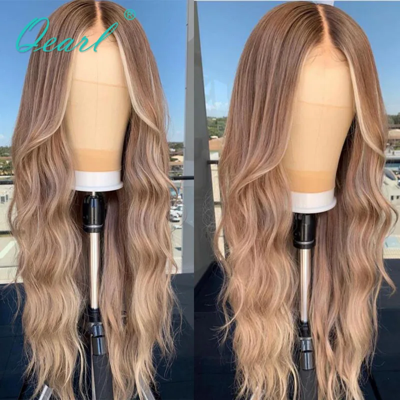 

Парик женский из натуральных волос, без клея, 13x6