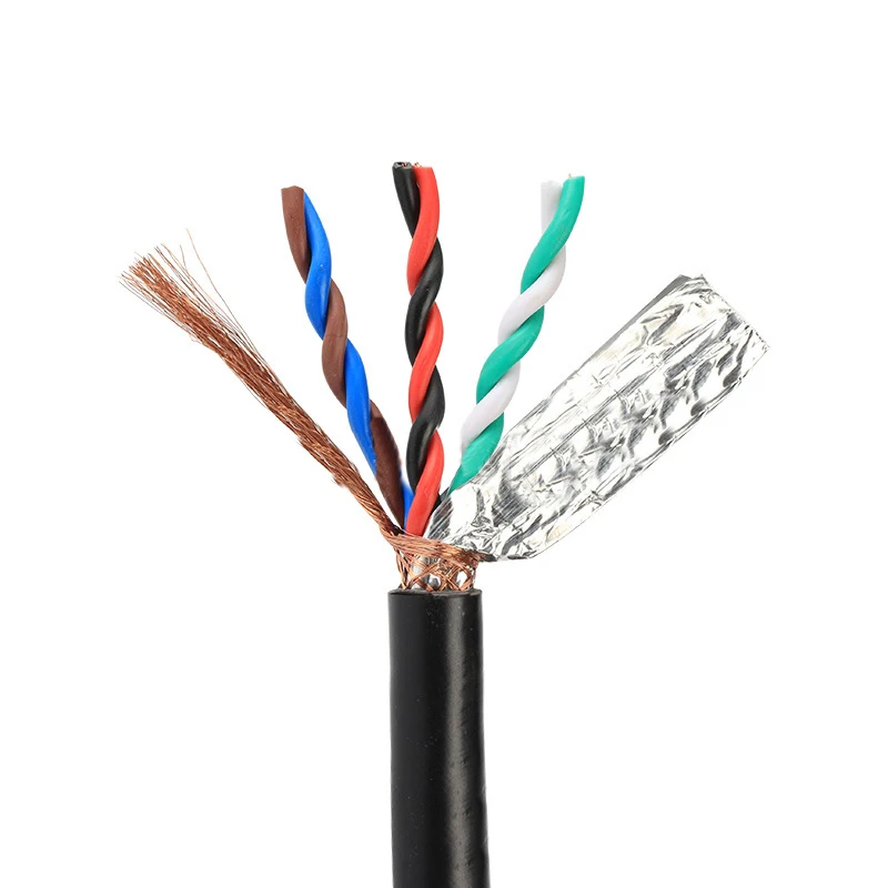 Tembaga Murni RVVSP Terlindung Kawat 485 Kabel Komunikasi 6-Core Pasangan Memutar 3*2*0.5