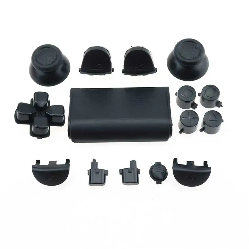 JCD 1 세트 조이스틱 Dpad R1 L1 R2 L2 방향 키 ABXY 버튼 PS4 프로 슬림 컨트롤러 JDS-040 풀 세트 버튼 Replacemen