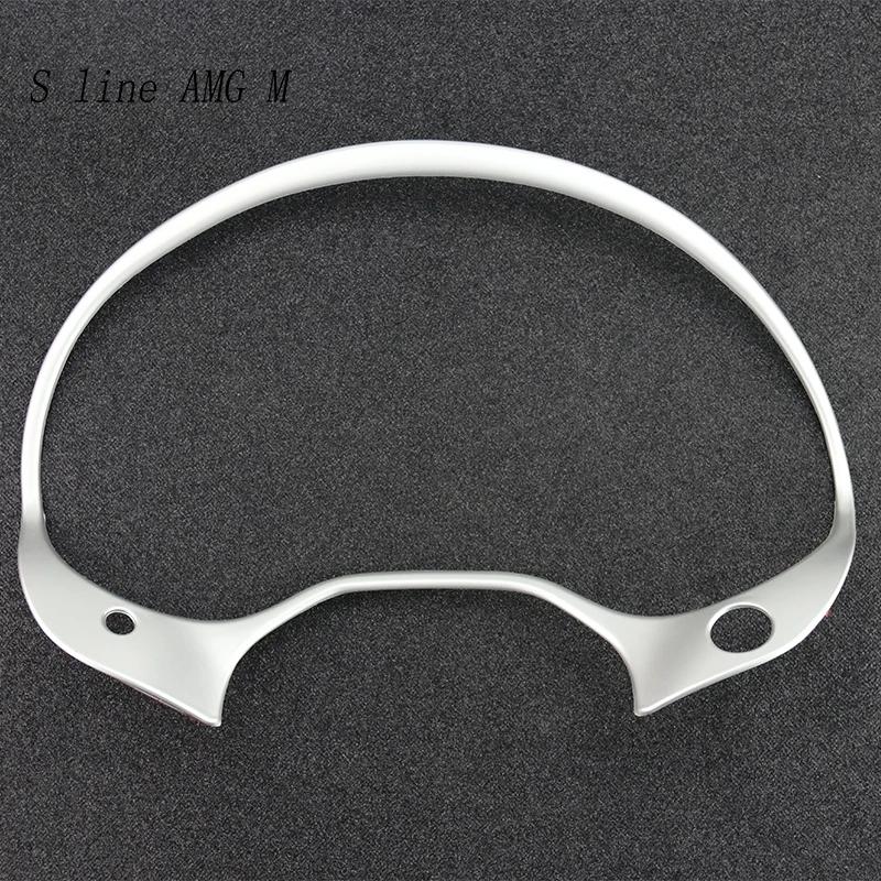 For Mercedes Benz GLA X156 Interior Instrument Dashboard Panel steering wheel Cover Stickers Trim Bezel Strip Molding Garnish