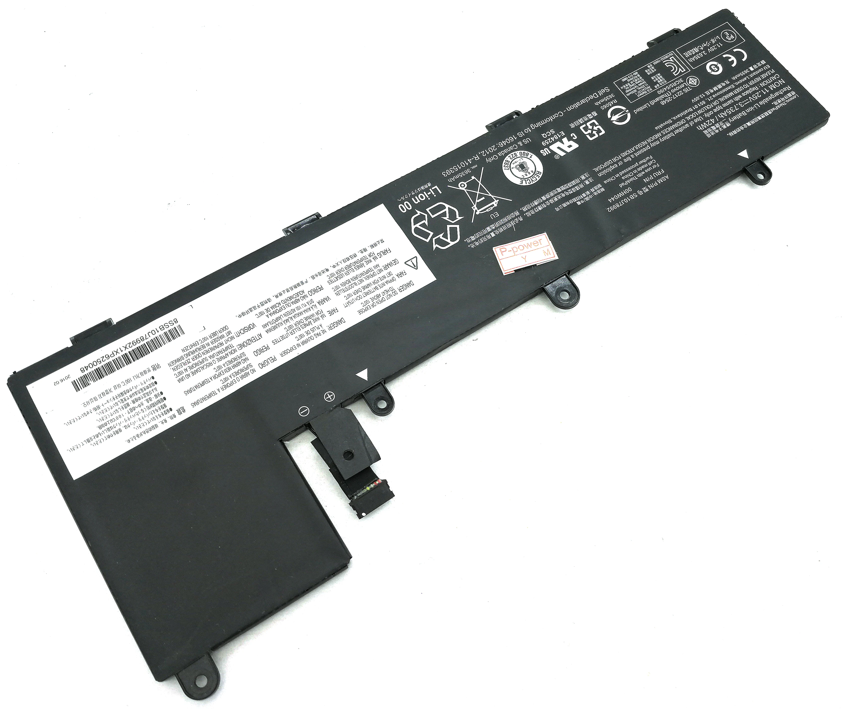 Genuine Original 00HW042 00HW043 00HW044 SB10J78992 Laptop Battery For Lenovo Yoga 11e-20GC Yoga 11e-20GE Yoga 11e 20LQ