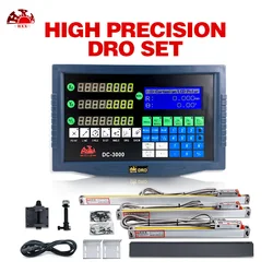 Hxx DC-3000 Dro Digitaal Uitleessysteem Met Lineaire Schaal Encoder Voor Projector Tool Microscoop Ccd Imager Meetinstrumenten