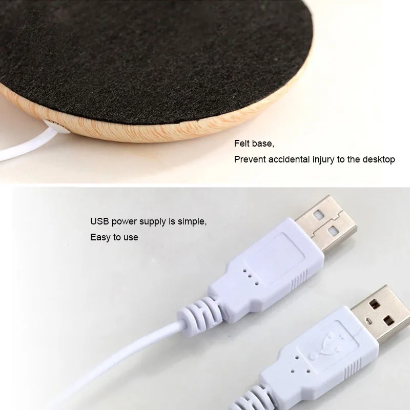 Przenośny podgrzewacz przyssawki USB ciepła napój mata pod kubek Keep Drink podgrzewacz kubki Coaster USB podgrzewacz do kawy kubek do herbaty