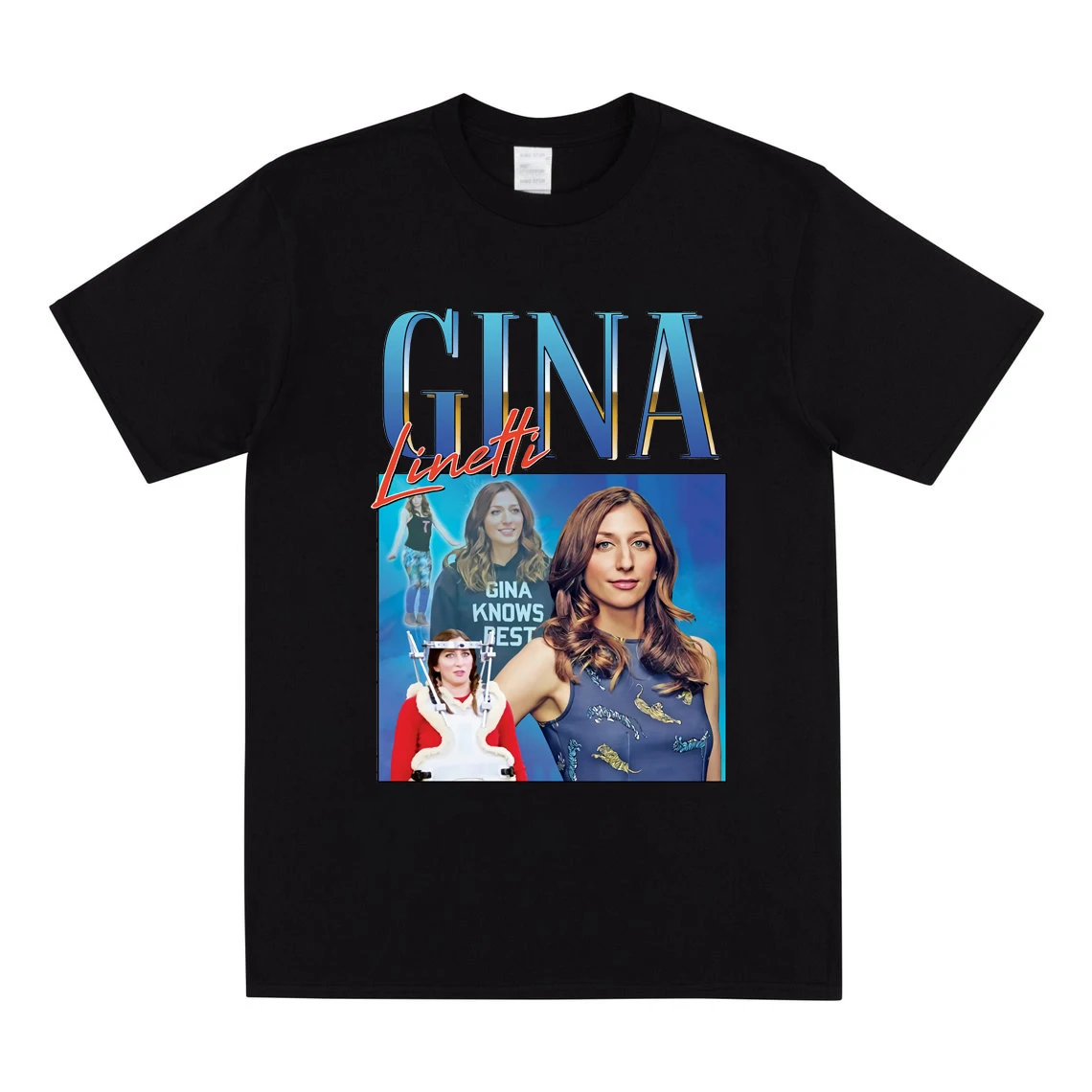 Gina Linetti Homage T-shirt  Brooklyn Nine Nine Shirt Tv Show Brooklyn 99 Inspired Gina Graphic Tee Retro 90\'s Vintage Tops