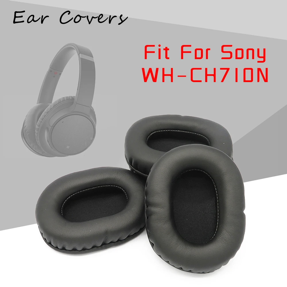 Ear Pads For Sony WH CH710N WH-CH710N Headphone Earpads Replacement Headset Ear Pad PU Leather Sponge Foam