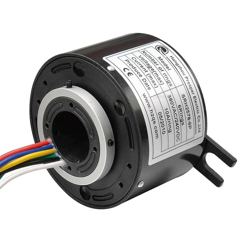 Srh3899-6 Via Hole Conductive Slip Ring Can Be Customized 12,18,24,30 Slip Rings