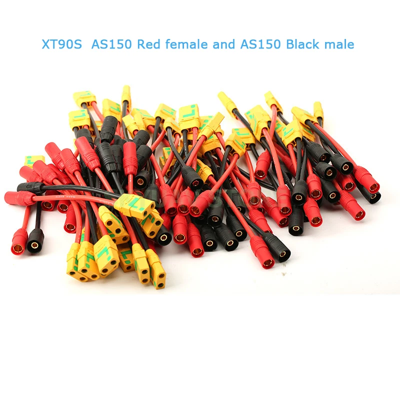 Amass XT90 XT90S Turn AS150 Female AS150 Male Bullet Connector For RC DIY FPV Quadcopter brushless motor