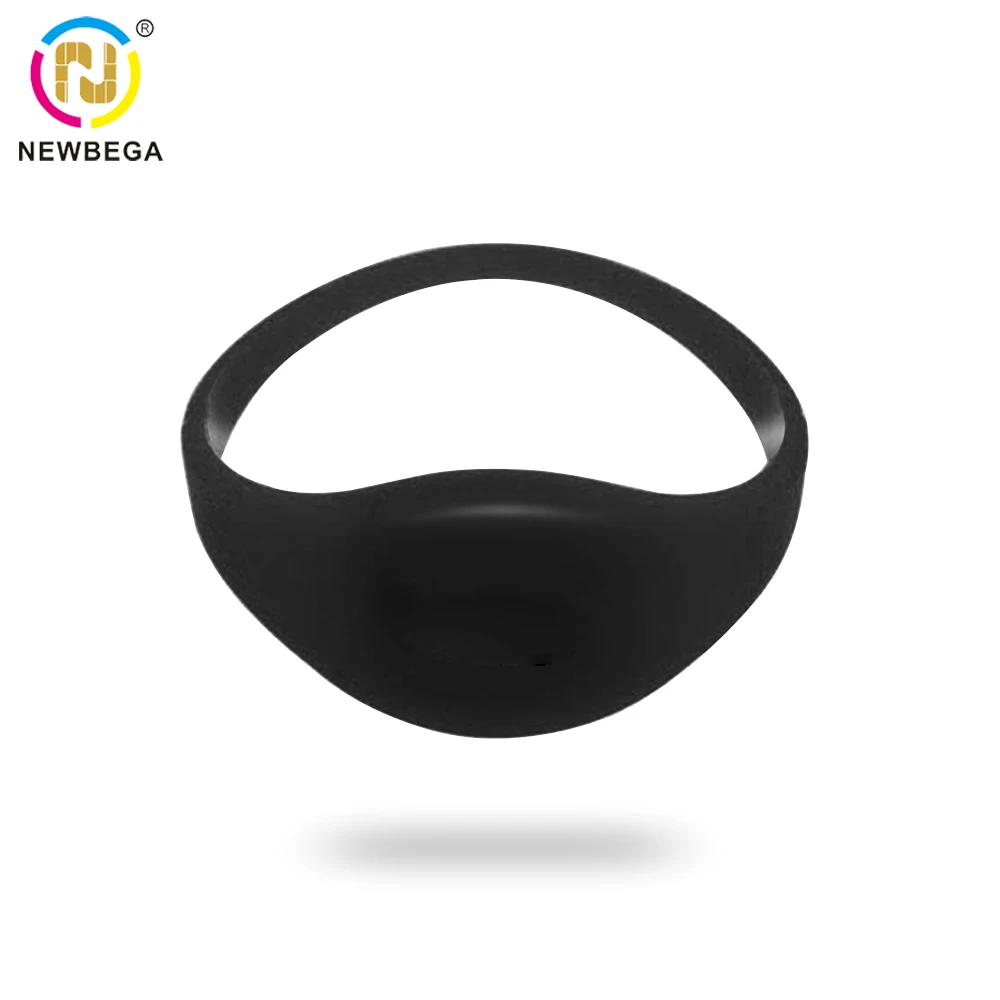 Pulsera impermeable RFID de 125KHZ/13,56 MHZ TK4100 T5577 FM1108 pulsera de silicona inteligente de nuevo diseño