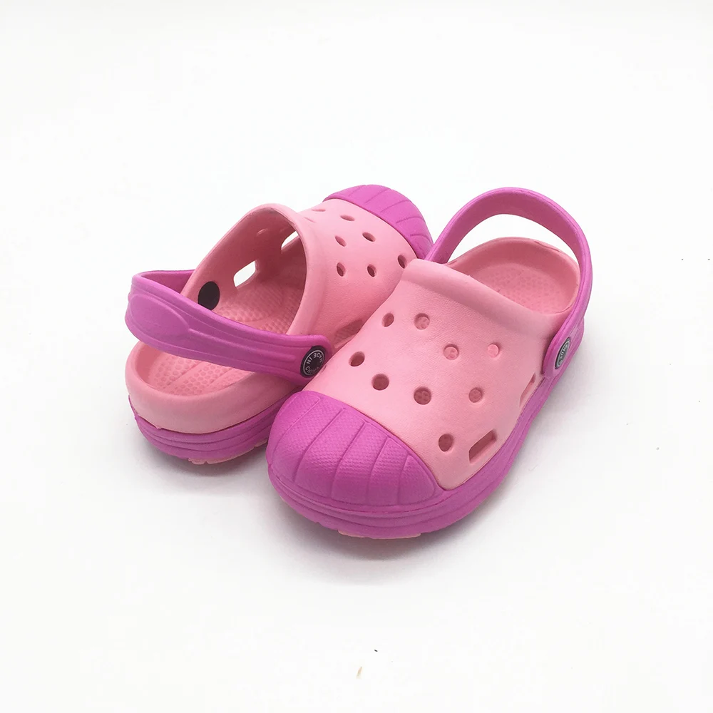 GOOD TODDLER GARDEN SHOES GIRLS SUMMER CLOGS BEACH SLIPPERS EURO SIZE 24-31 US 7-12 KIDS GARDEN SHOES FOR GIRL BABY CHILDREN