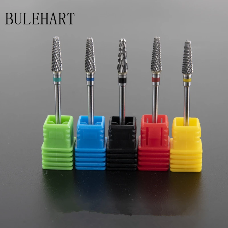 Tungsten Steel Milling Cutters For Manicure, Removing Gel Polish Nail Drill Bits Electric Equipment Tools