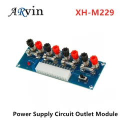 XH-M229 Desktop PC Chassis Power ATX Transfer to Adapter Board Power Supply Circuit Outlet Module 24Pin Output Terminal 24 pins