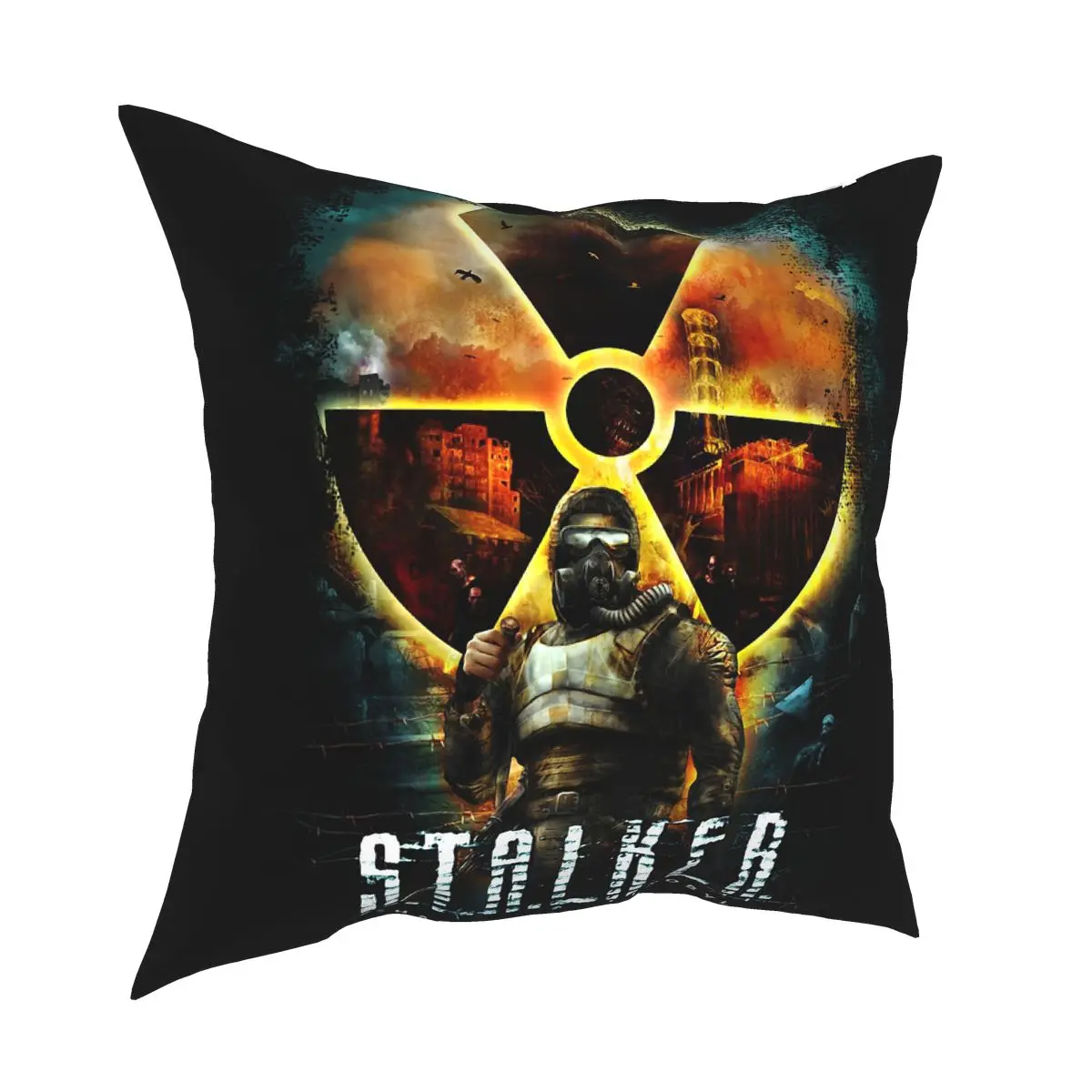 Stalker Shadow Of Chernobyl Pillow Cover Home Decorative Cushions Throw Pillow for Living Room Polyester Double-sided Printing