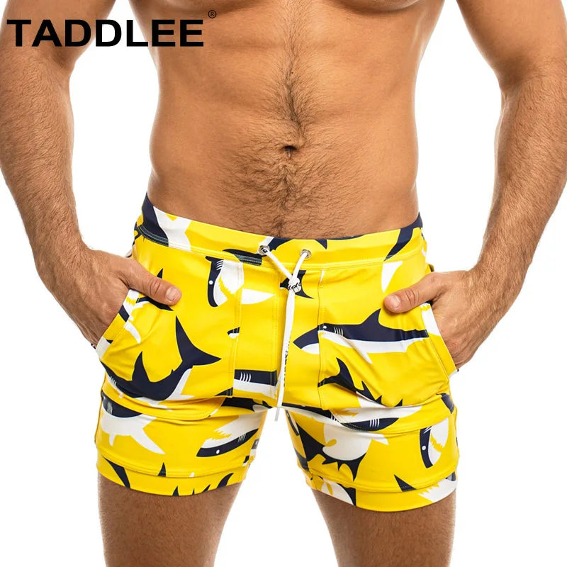 Taddlee Swimwear Men Swimsuits Swimming Briefs Board Shorts Bathing Suits Trunks