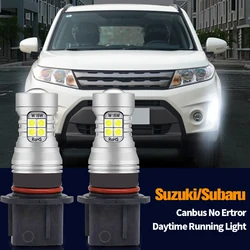 2pcs LED Daytime Running Light DRL P13W For Suzuki Ignis 3 Swift mk5 Vitara Subaru Forester Impreza Legacy Levorg Outback WRX XV