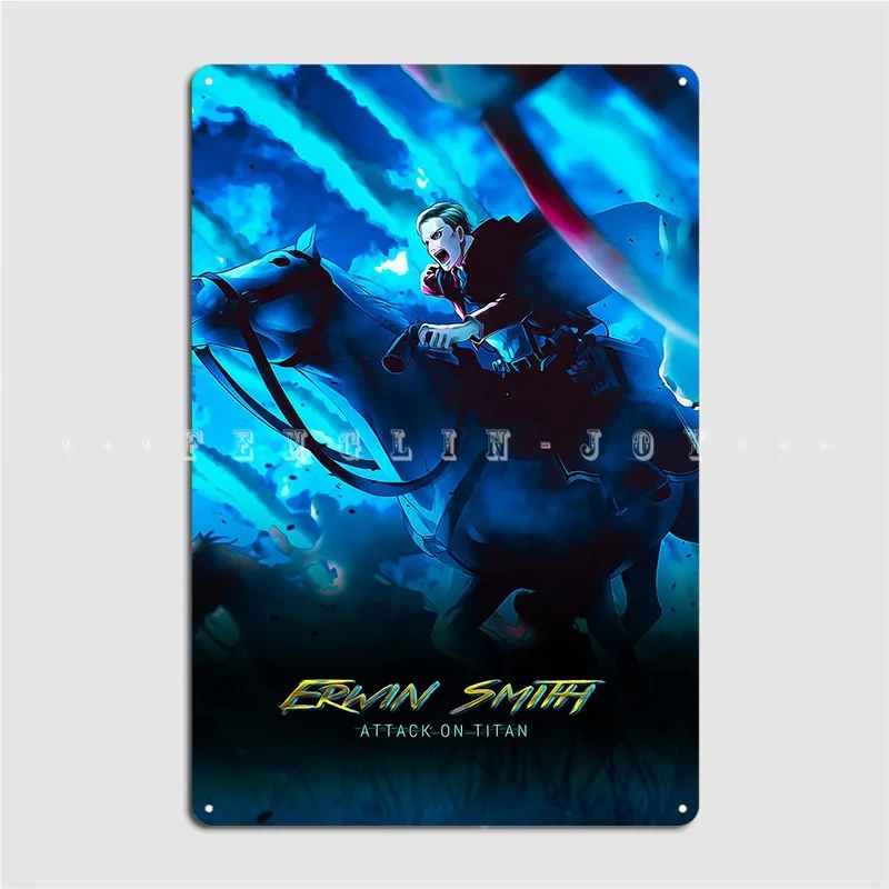 Erwin Smith Poster Metal Plaque Plaques Decoration Pub Garage Wall Cave Tin Sign Posters