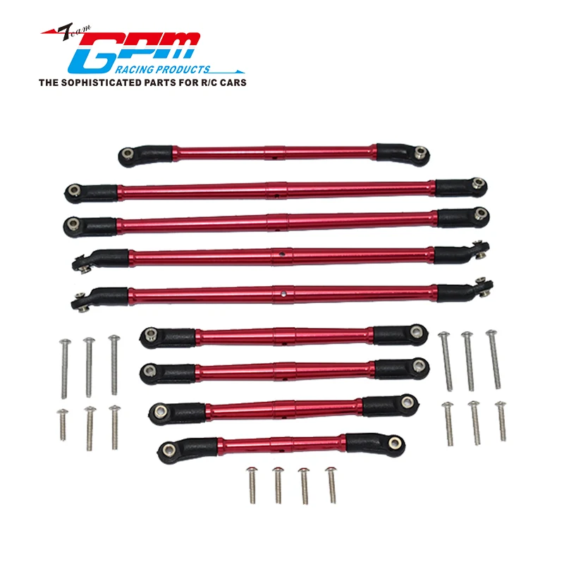 Axiale Scx10 Iii Gladiator Axi03006 Klimmen Auto Aluminium Legering Verstelbare Hele Auto Trekstang Rc Auto-Onderdelen