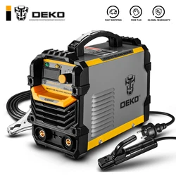 Deko dkaシリーズdcインバーターアーク溶接機220v mma igbtポータブル溶接機のための高品質初心者溶接作業