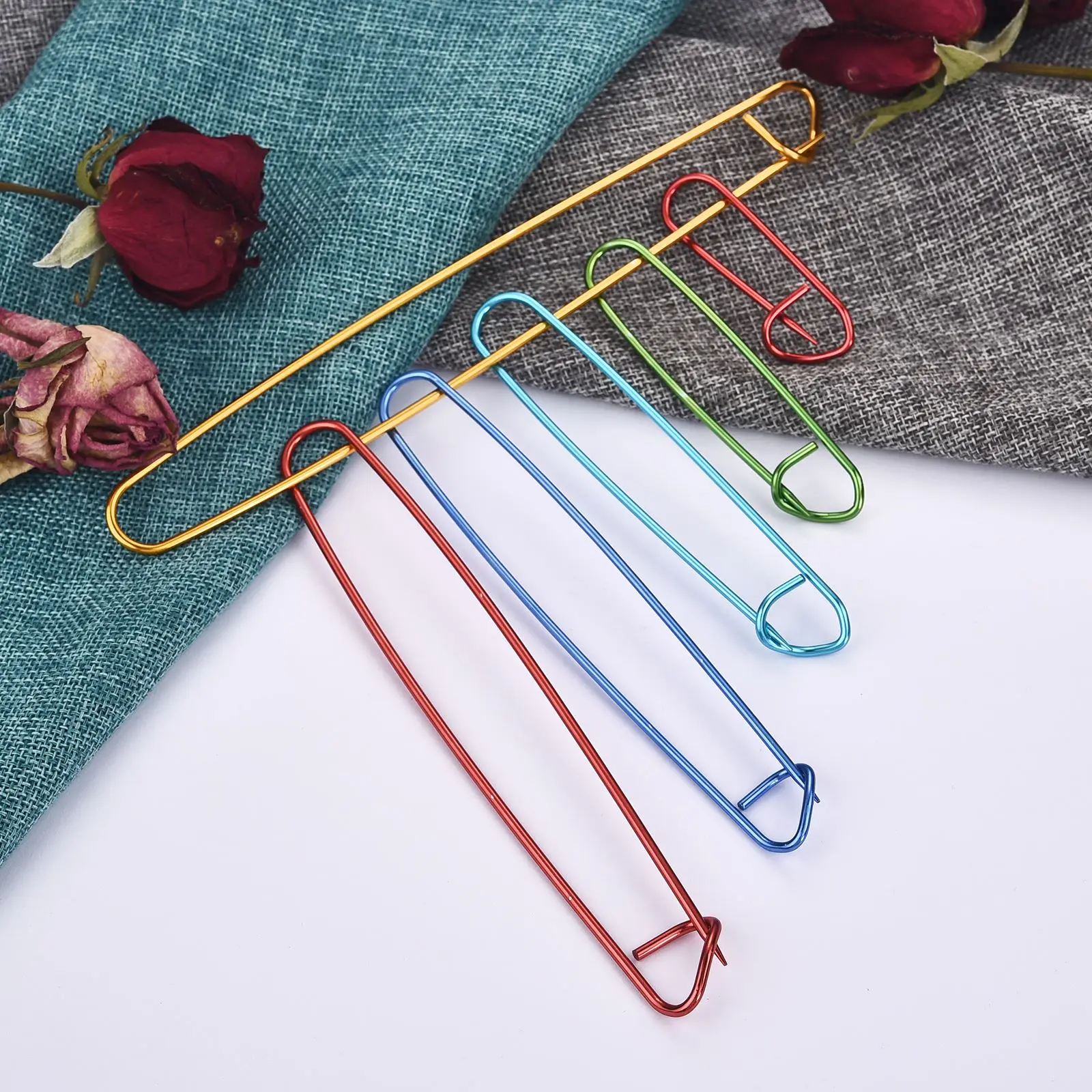 2/6PCS Set Sewing Marker Stitch Holders Needle Clips Safety Pins Knitting Crochets Handmake Craft Sewing Tools Accessories