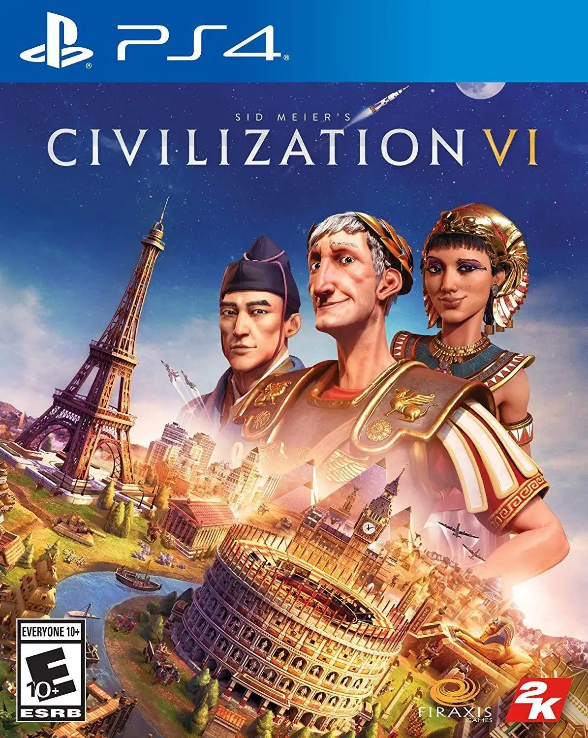 Sid Meier's Civilization VI PS4 Gaming Original Product Playstation 4 Video Game Console The Most Fun Popular Activity