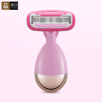 Youpin ZHIBAI DL2 Manual Shaving Women body Ra zors Blade Shaving Hair Safety Lady Ra zor Head with replacement Ra zor Blades