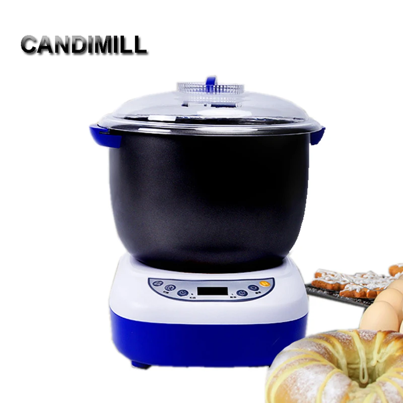 

CANDIMILL 220V 5L Dough Stirring Machine Flour Mixers Multifunctional Dough Fermenting And Mixing Machine Home Food Mixer