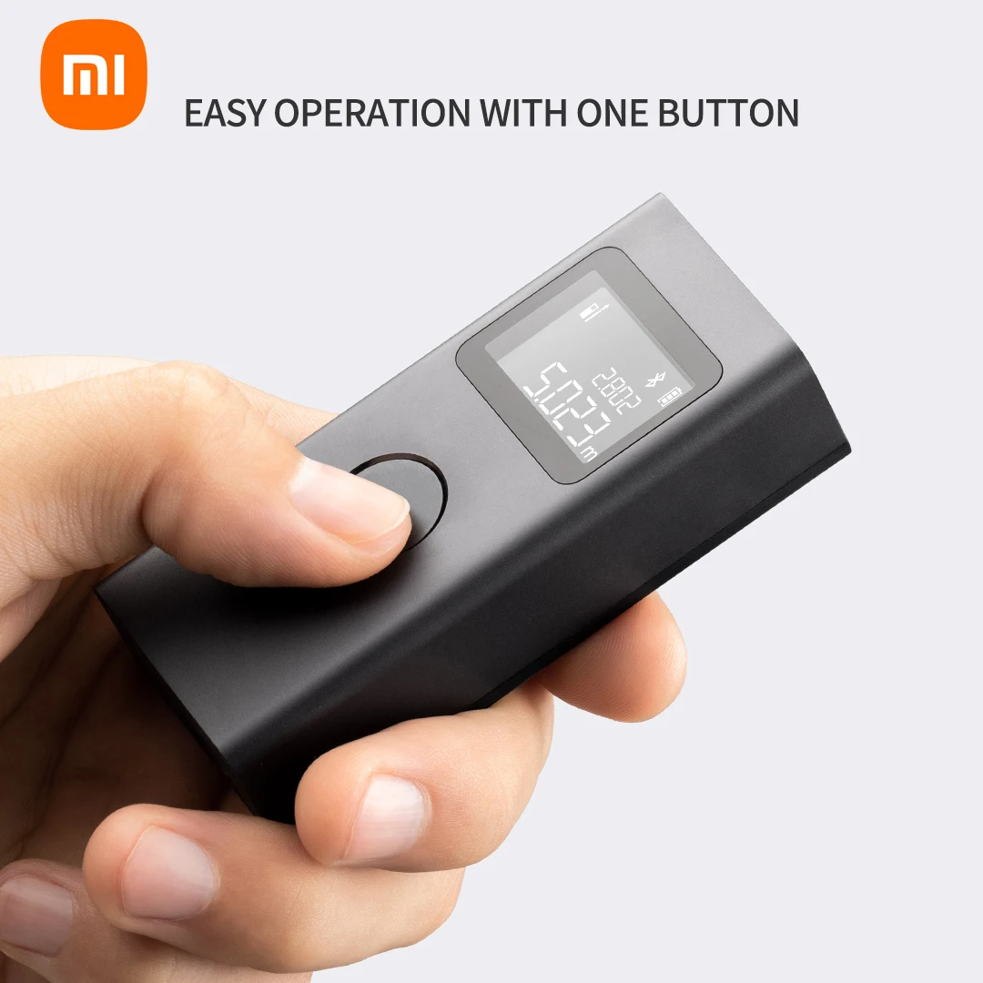 Xiaomi Mijia Smart Laser Rangefinder 3mm High Precision 40m Laser Ranging Type-C Charging With Mijia APP Real Scene Measurement