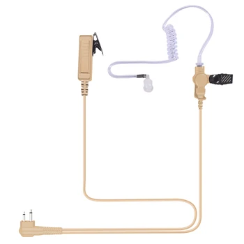 모토로라 2 웨이 라디오용 PTT 마이크, 감시 이어폰 헤드셋, 스킨 컬러, CP200,CP185, CP200D, GP300,CLS1110,CLS1410