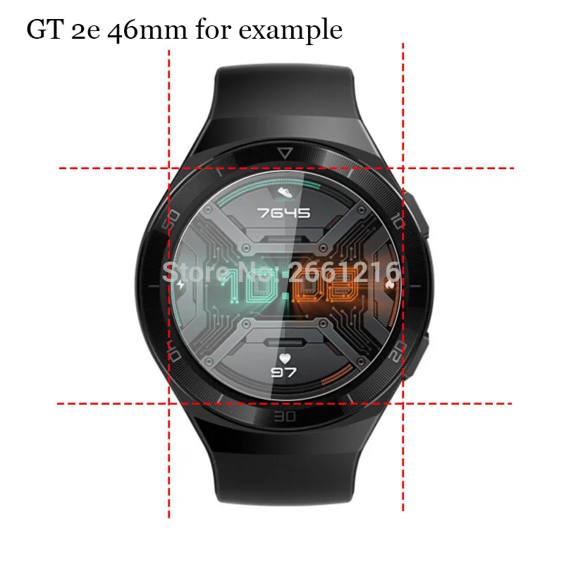 For HUAWEI Honor Magic WATCH GT 2 2e GT2 GT2e 46mm S1 Elegant 42mm Watch 1 2 Pro Tempered Glass 9H 2.5D Screen Protector Film