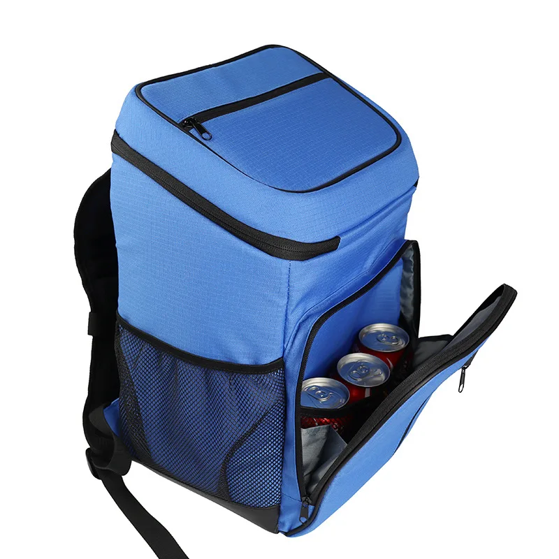 Thick Aluminum Foil Insulation Ice Bag Cooler Backpack Large Capacity Portable Refrigerator Picnic Food and Beet Storge Bag