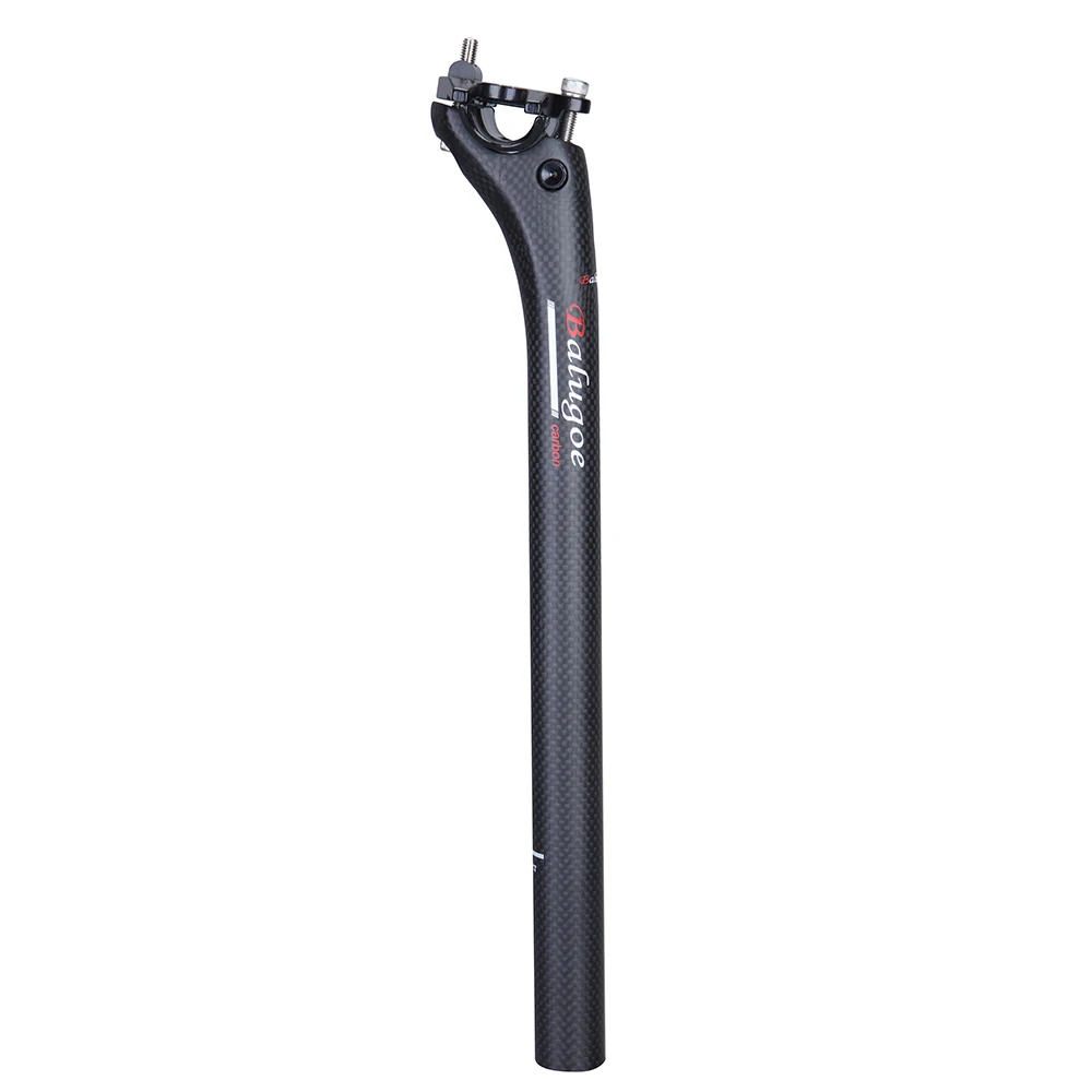 BALUGOE – Sattelstütze für Mountainbikes aus Vollcarbon, Sattelrohr, Sattelstütze für Rennräder, 27,2, 30,8, 31,6–350, 400 mm, 2020. – Detail 6