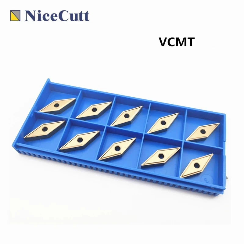 Nicecutt ตัวยึดเครื่องกลึงภายนอก SVJCL1616H11 SVJCR1616H11สำหรับใส่ใบมีด vcmt