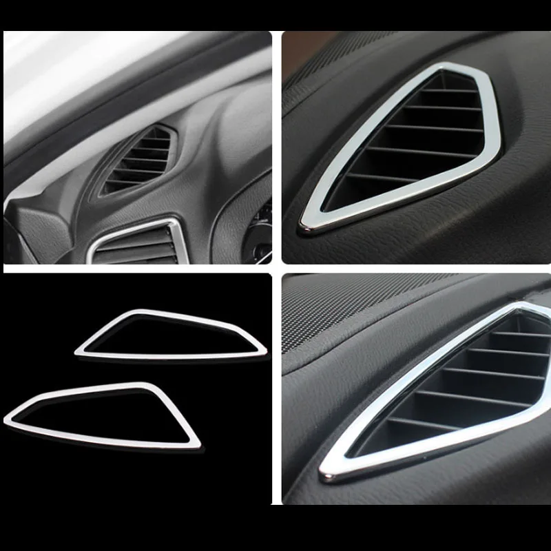 For Mazda 6 Atenza 2013 2014 2015 2016 Accessories ABS Auto Interior Front Air Conditioning Vent Cover Trims Car Styling 4pcs