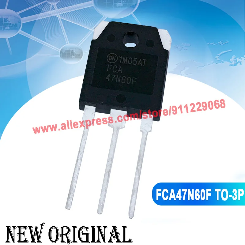 (5 Pieces) BT40T60 BT40T60ANF TO-3P 600V 40A / GWT30V60DF STGWT30V60DF 600V 30A / IXTQ82N25P 250V 82A / FCA47N60F 600V 47A TO-3P