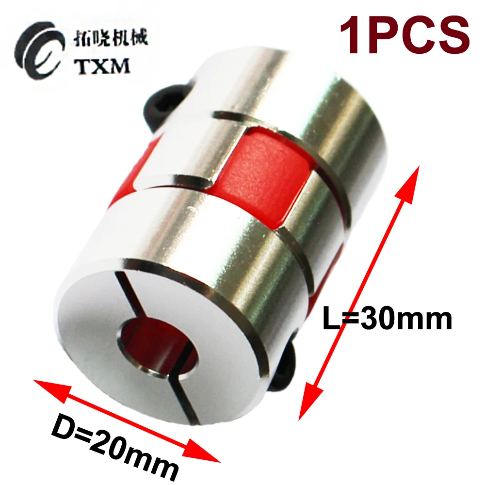 Why the 1PC CNC Motor Jaw Couplers Flexible Spider Plum Elastic Shaft Coupling D20 L30 5x8 6.35mm is the Best Choice for Your Mechanical Projects