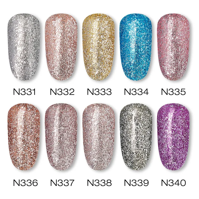 NAILWIND เล็บภาพวาด Glitter เพชรเจลเล็บ Hybrid กึ่งถาวรฐานศิลปะตกแต่งเล็บเจลเล็บ