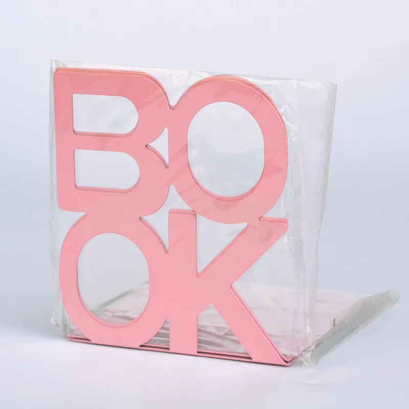 Bookends 140mm Book Letter Book Baffle Book Clip Metal Book Stand Book File Book Bookmark Customization