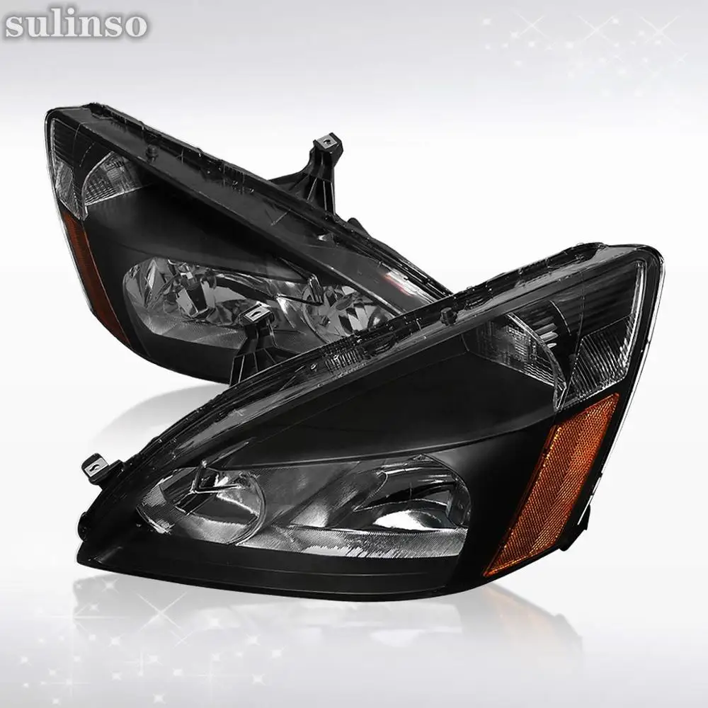 

Headlights Assembly Compatible with 2003-2007 Honda Accord,OE Headlamp Replacement For 2003 - 2007 Honda Accord Headlight Assemb