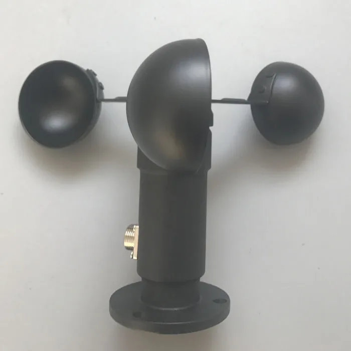 Датчик скорости ветра, передатчик скорости ветра, анемометр из алюминия с кабелем RS485, 4-20 мА, 0-5 В, импульсная метеостанция