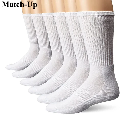 Imagen 1 del producto Match-Up Calcetines deportivos de felpa para hombre (6 PARES)