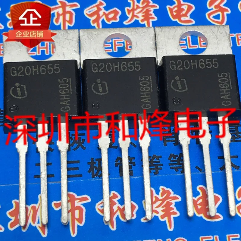 

10PCS G20H655 IGP20N65H5 TO-220 IGBT 650V