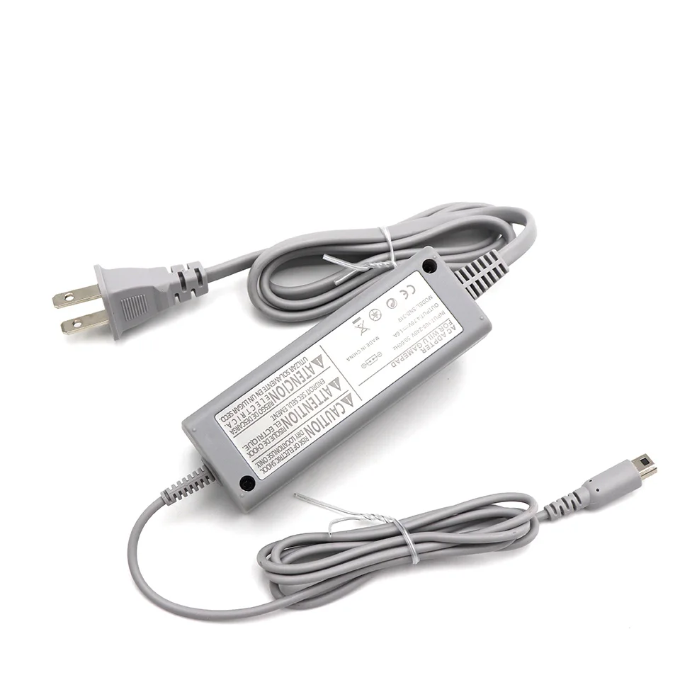 ใหม่ AC Adapter สำหรับ Nintendo Wii U Gamepad Controller จอยสติ๊ก US/EU Plug 100-240V แหล่งจ่ายไฟสำหรับ WiiU Pad