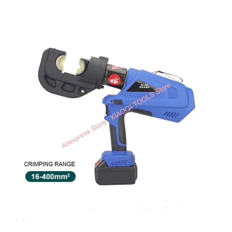 

EZ-400 battery electric powered hydraulic cable lug crimping tool 16-400mm2 for terminal