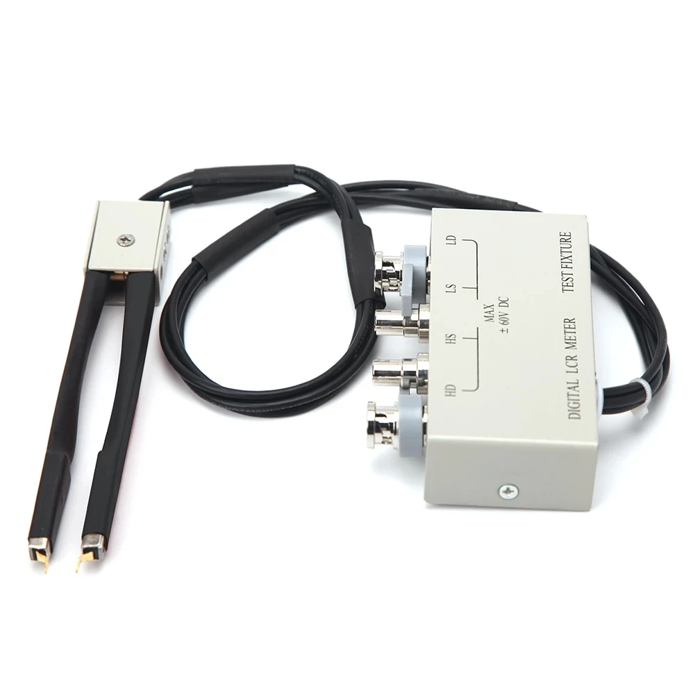RuoShui Test Clip Fixture SMD Patch Tweezers for Digital LCR Meter