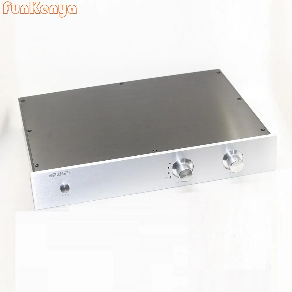 W430 H70 D308 Preamplifier Combined Preamp Amplifier Housing DAC Decoder Shell Headphone Hi End Chassis Power Box Amp Aluminum