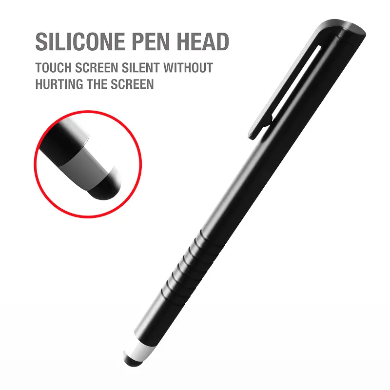 2Pcs Nintend Switch Stylus Touch Screen Pen Universal For Nintendo Switch NS Phone Tablet With Silicone Pen Head Pen Clip Fast