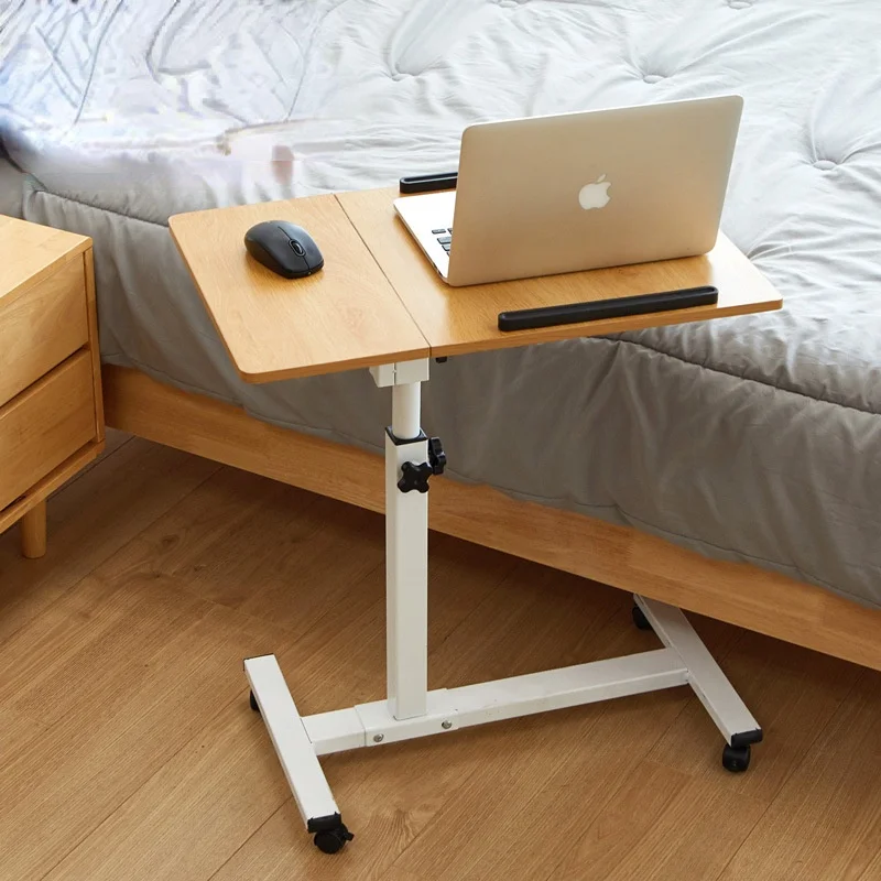 Folding Stand Up Computer Desk Height Adjustable Laptop Home Computer Desk Lazy Table Bed Mesa Plegable Office Furniture OF50ZZ