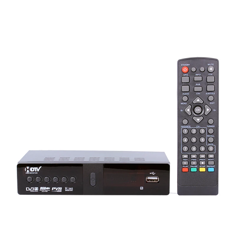 HD Digital H.265 DVB T2 Terrestrial TV Receiver Tuner Youtube Scart Lan DVB-C For Italy/Germany/France/Spain Europe DVB-T2 WIFI